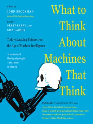 cover image of What to Think About Machines That Think